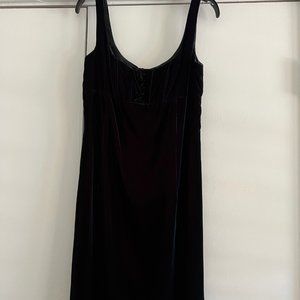 Nanette Lepore Short Velvet Dress